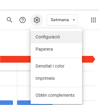Configuració